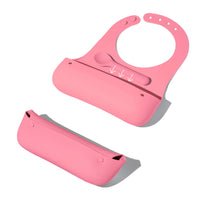Opegaj|Roll & Go Silicone Bib + Spoon (9 color options)
