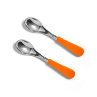 Opegaj|Stainless Steel Baby Spoons – Wide & Short (9 color options)